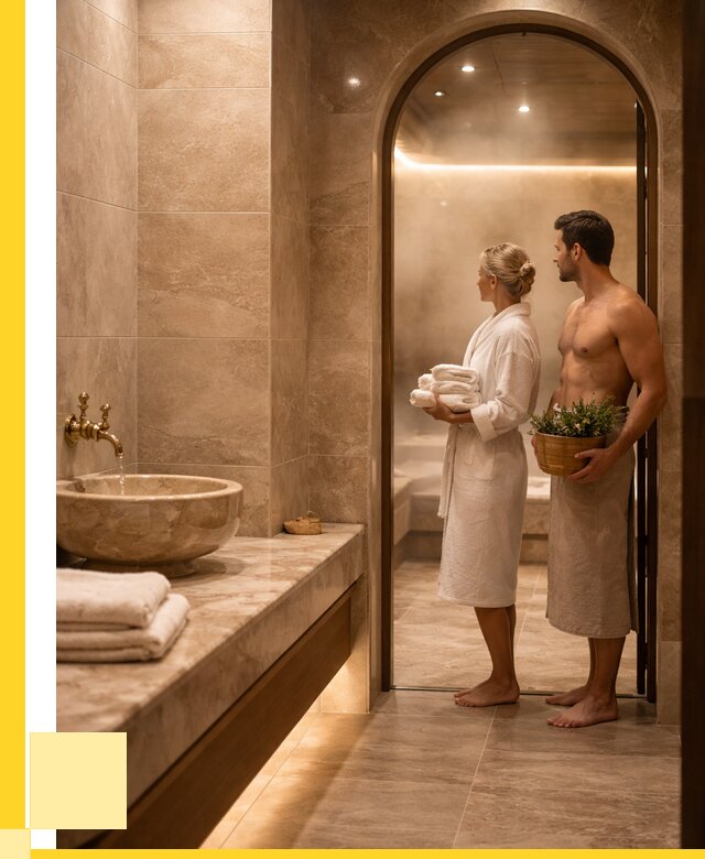 Проект и монтаж сауны и хамама в Усолье-Сибирском от 361200 р., ЭриданСль