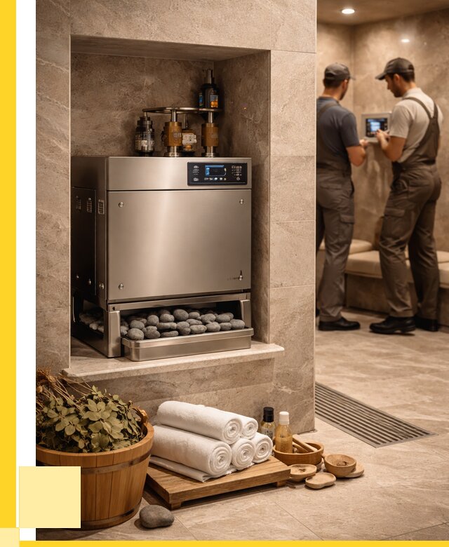 Парогенераторы для хамама в Усолье-Сибирском от 77400 р. | ЭриданСль